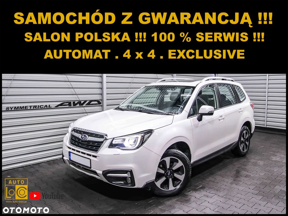 Subaru Forester 2.0i Exclusive Lineartronic EU6 - 2