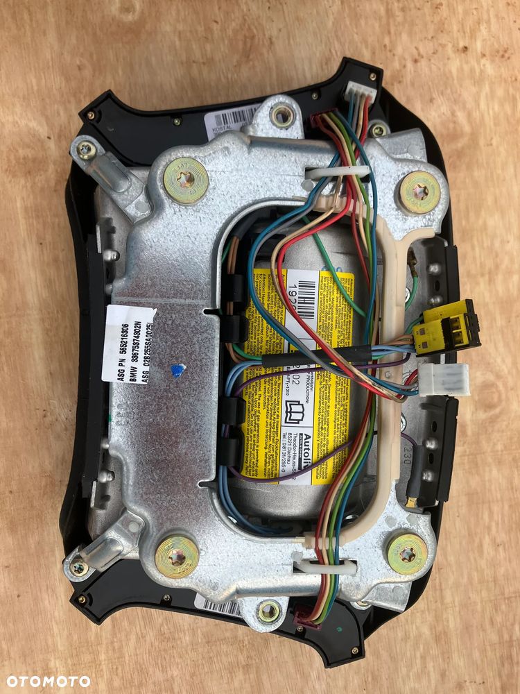 KIEROWNICA BMW E39 DREWNO DREWIANA LIFT PODUSZKA E38 X5 E46 - 11
