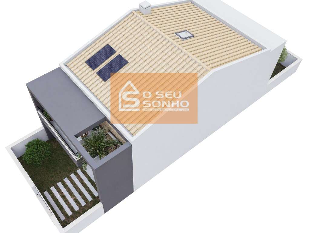 Lote com Projeto Aprovado para Moradia T4 no Centro de São Brás de ... - Grande imagem: 5/13