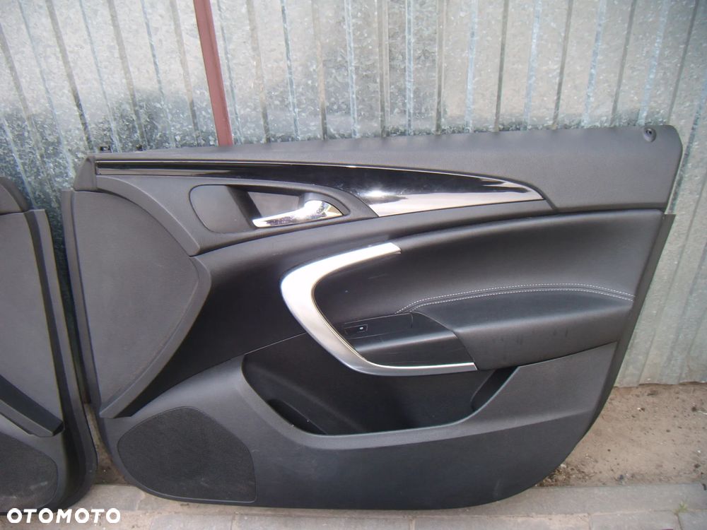 opel  insignia a 10r kombi komplet foteli z boczkami półskóry - 8