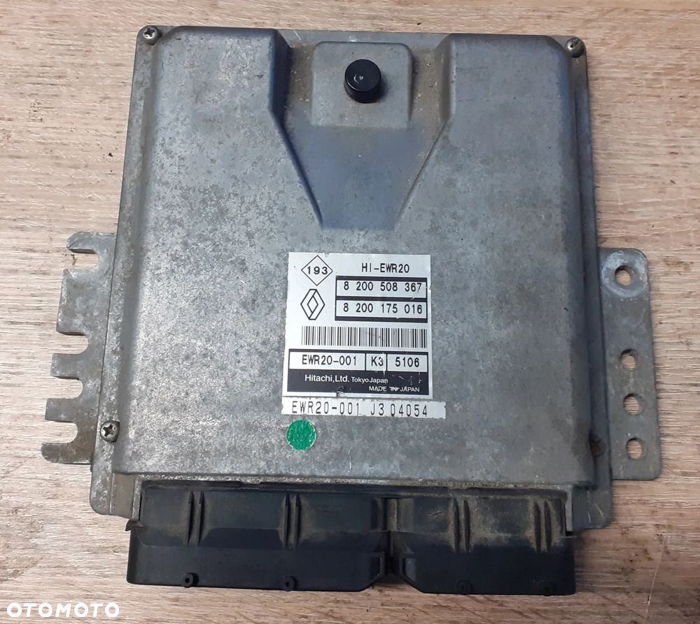 Sterownik KOMPUTER SILNIKA ECU RENAULT VEL SATIS 3.5 V6 - 1