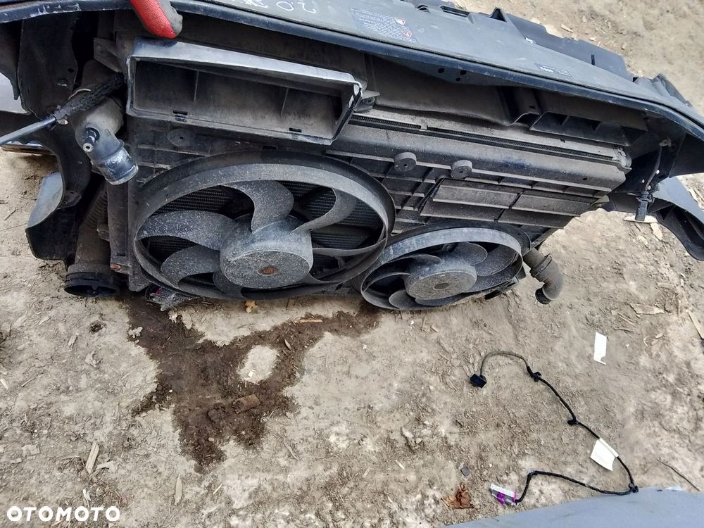 pas przedni chłodnice komplet vw passat b6 2.0 tdi - 11