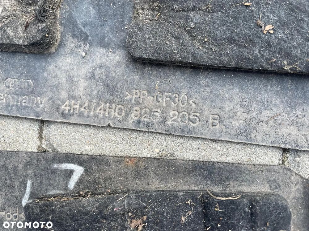 AUDI A8 D4 3.0 TDI OSŁONY PODWOZIA KOMPLET 4H0825206A 4H0825205B - 9