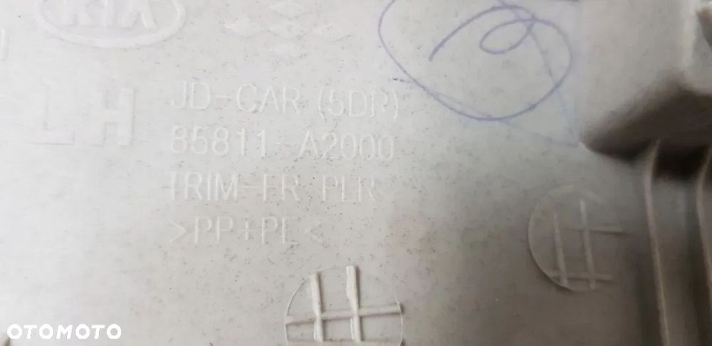 OSŁONA POSZYCIE SŁUPKA B PRZEDNIEGO KIA CEED II - 4