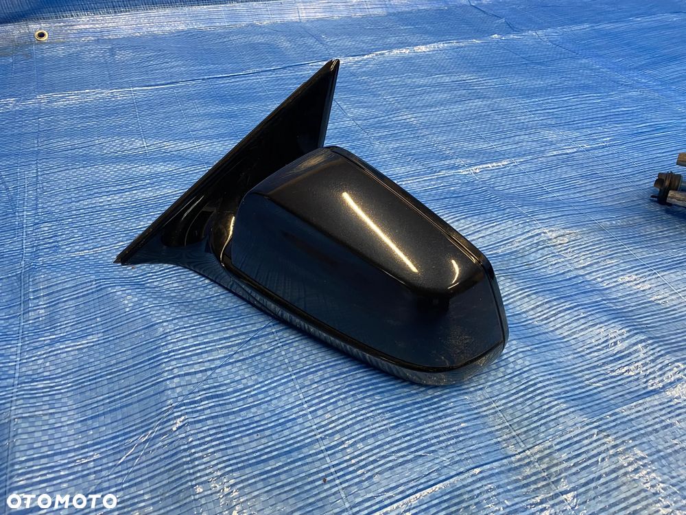 LUSTERKA LUSTERKO ZEWNĘTRZNE LEWE PRAWE BMW F01 F02  M-PAKIET 416/9 CARBONSCHWARZ 3 PIN - 5