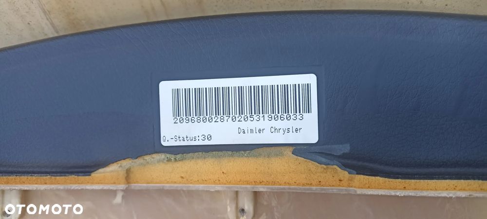 MERCEDES W209 CLK DESKA KONSOLA KOKPIT CZARNA EUROPA - 6