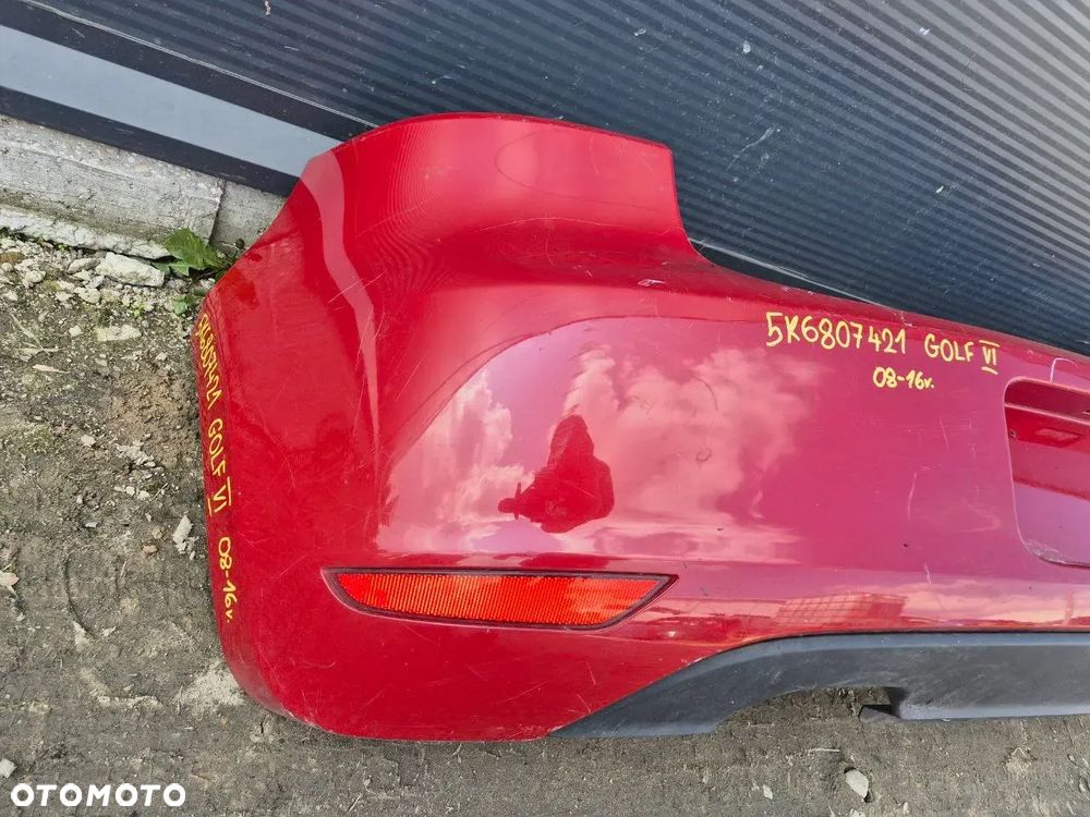 VW GOLF VI ZDERZAK TYŁ (dostępne 4 zderzaki) - 15