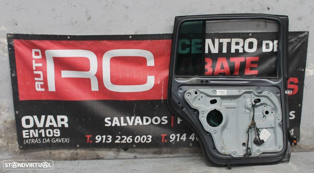 Porta de Trás do Lado Esquerdo Volkswagen Touran de 2006 - 2