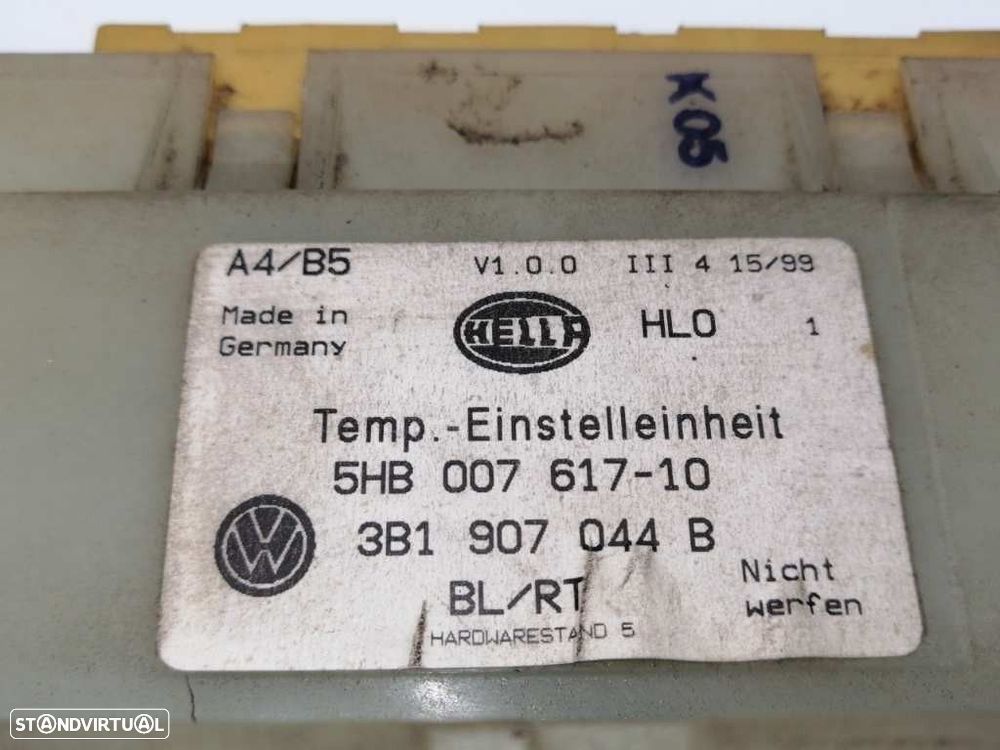 COMANDO SOFAGEM / AR CONDICIONADO VOLKSWAGEN GOLF IV 1999 -3B1907044B - 3