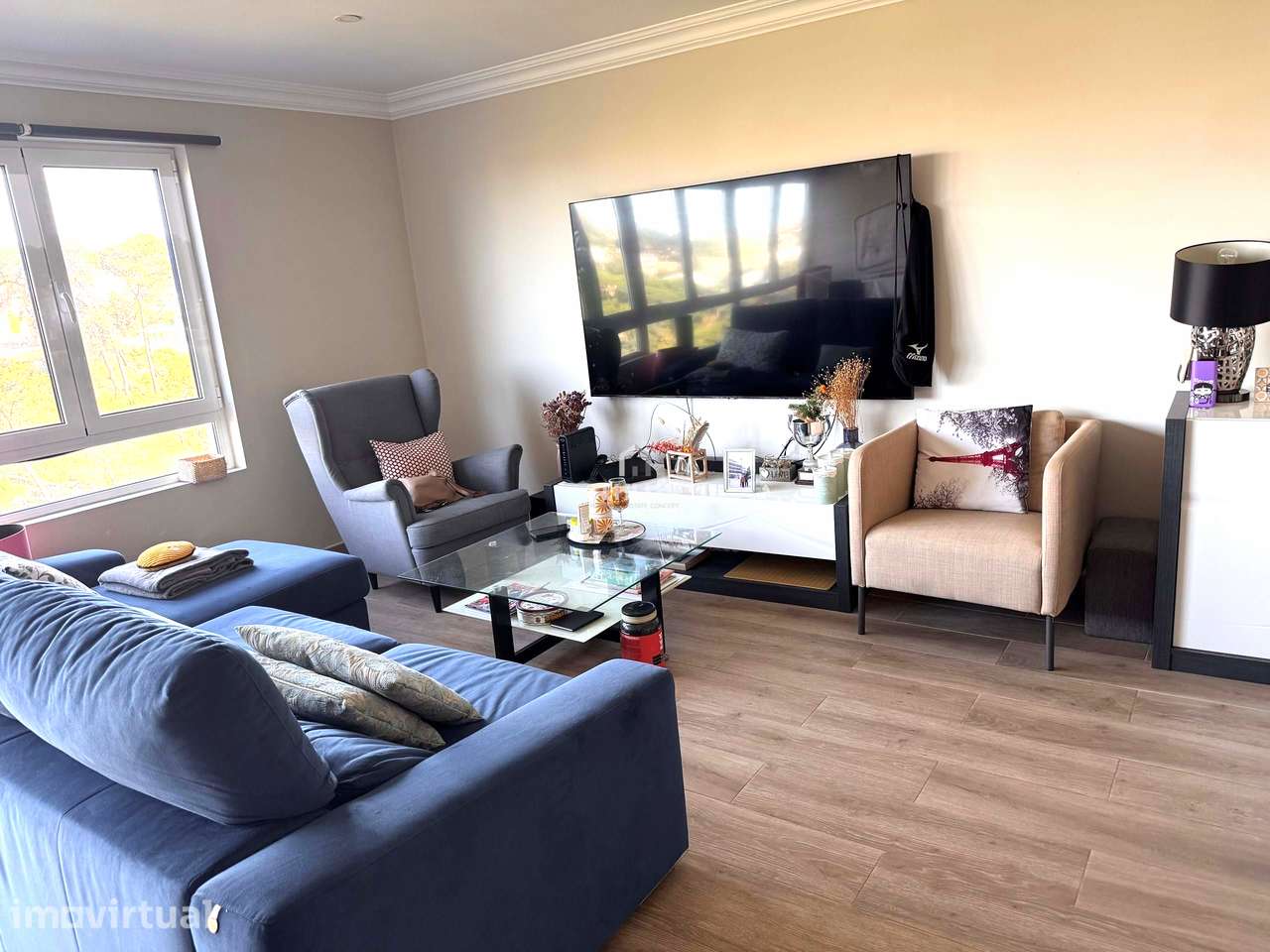 Apartamento T3 mobilado com vista verde em zona privilegiada de Cascai - Grande imagem: 5/15