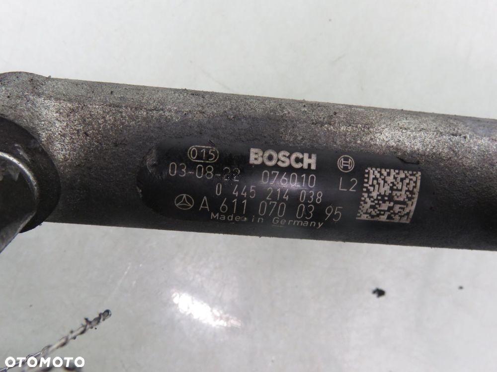 LISTWA WTRYSKOWA MERCEDES CL203 C 220 CDI 0445214038 A6110700395 0281002494 - 4