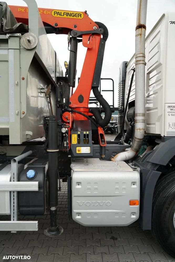 Volvo FMX 410 / 6x4 / CAMION BASCULANTE + HDS PALFINGER 18002-EH A / HYDROBOARD / RADIO CONTROL / EURO 6 / - 19