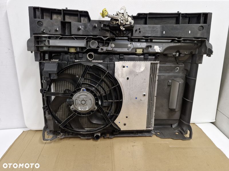 citroen c3 picasso 1.4 vti pas przedni czołowe chłodnice wentylator komplet - 7