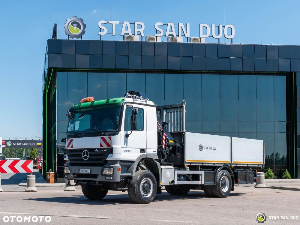 Mercedes-Benz Actros 2044A 4x4 Hiab 211 EP-5 HIDUO HDS Żuraw Crane - 9