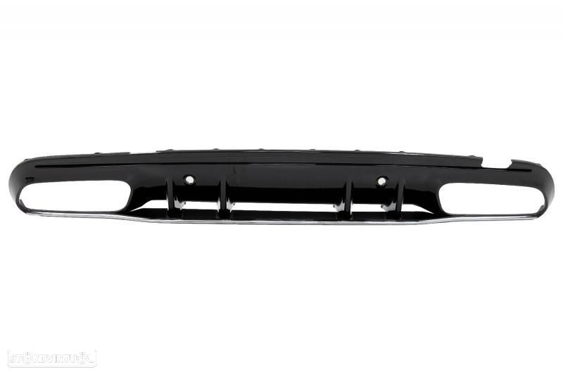 Difusor com Ponteiras Mercedes C W205 (2014 a 2021) Look 63 - 4