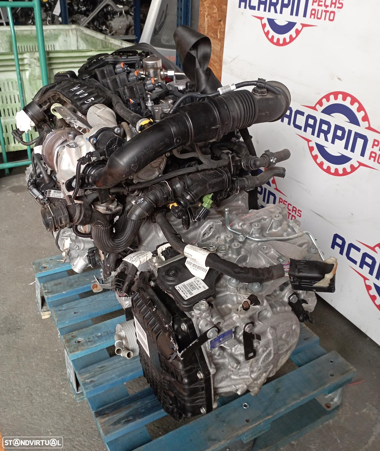 Motor Citroen C3/C4/Peugeot 308/3008/Rifter/Opel Crossland 1.2 Thp Ref: HN05 - 3
