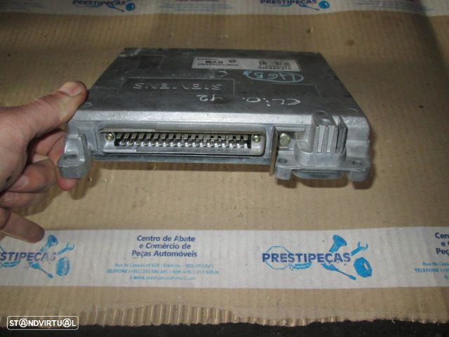 Centralina 7700864279 HOM7700854160 RENAULT CLIO 1996 1.2 SIEMENS RENAULT CLIO 1994 1.2I 60CV 5P CINZA - 2