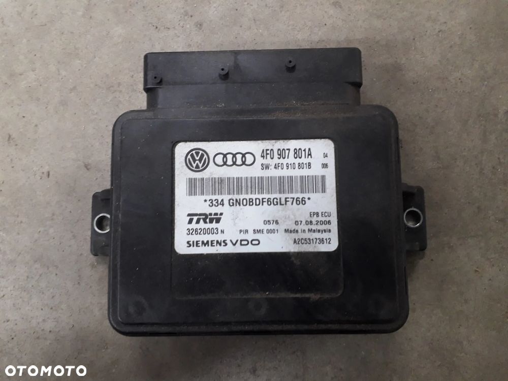 moduł sterownik ręcznego 4F0907801A A6 C6 - 1