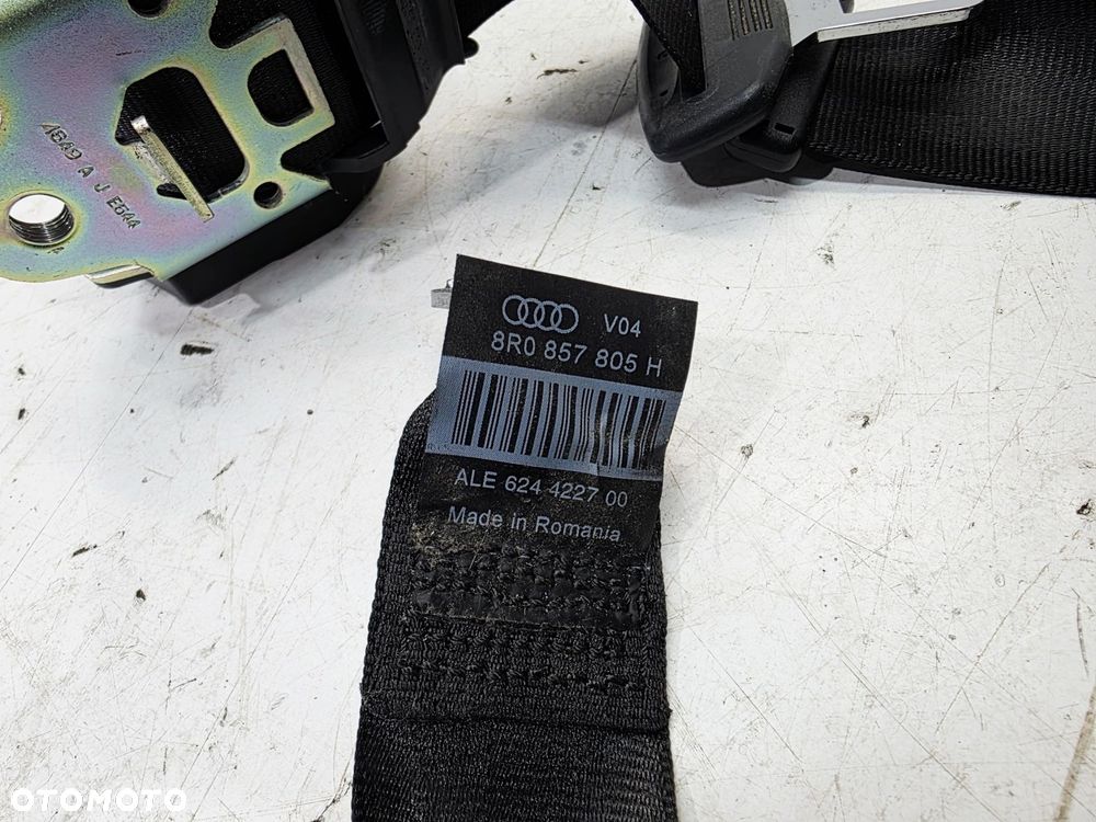 PAS BEZPIECZEŃSTWA LEWY LUB PRAWY TYŁ AUDI Q5 8R 8R0857805H - 3