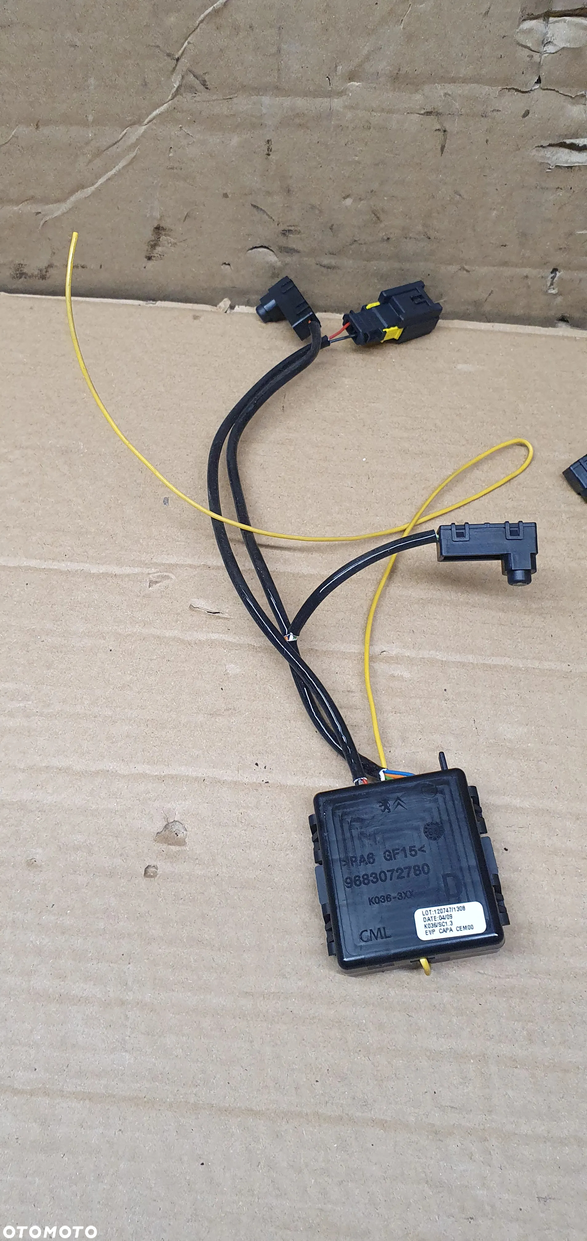 Moduł sterownik LED Citroen C5 III 9683072780 - 2