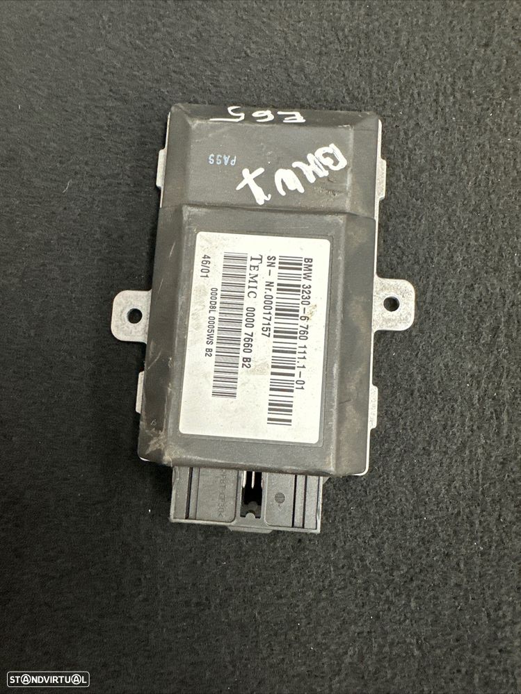 Original BMW 7 E65 coluna de direção coluna de volante Módulo de controlo (x2 em stock) - 4
