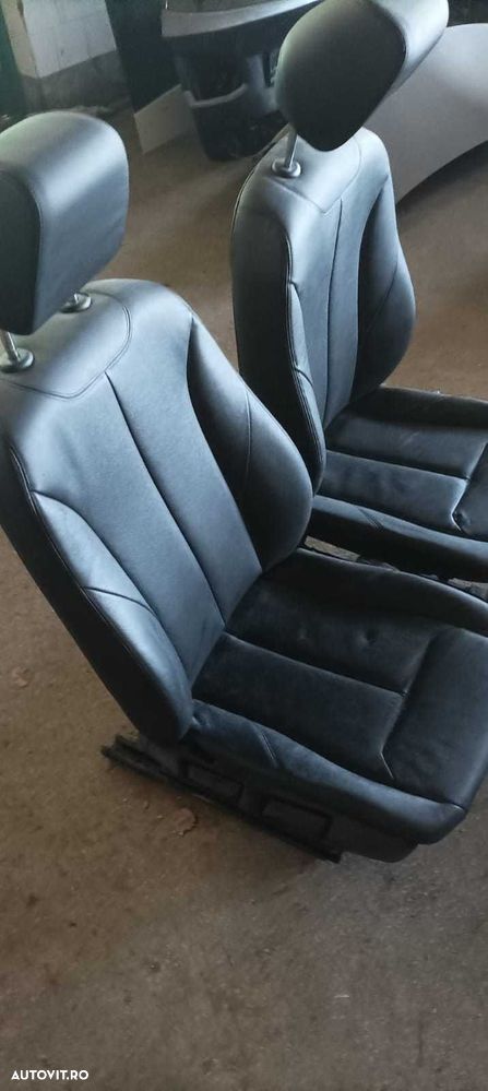 Scaune fata piele BMW seria 3 seria 4 seria 1 F20 F30 F31 F34 F36 - 1