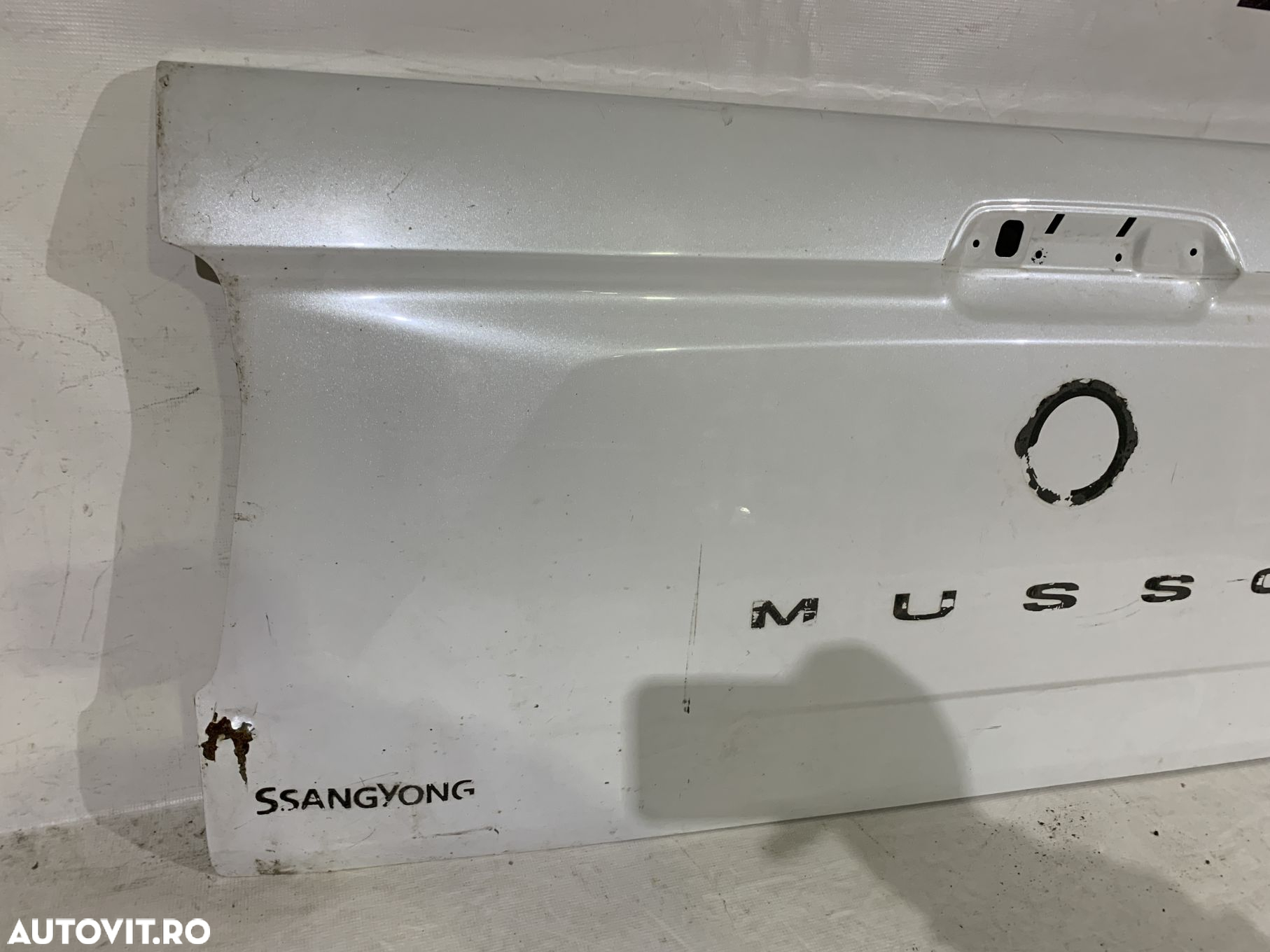 Capota portbagaj-oblon bena, Ssangyong Musso Pick-up, 2018, 2019, 2020, 2021, 2022, 2023, 2024. - 2