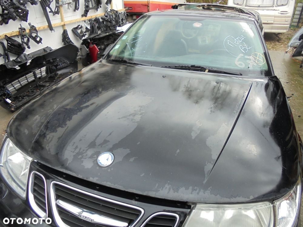maska przednia czarna do saab 9-5 2002r - 1
