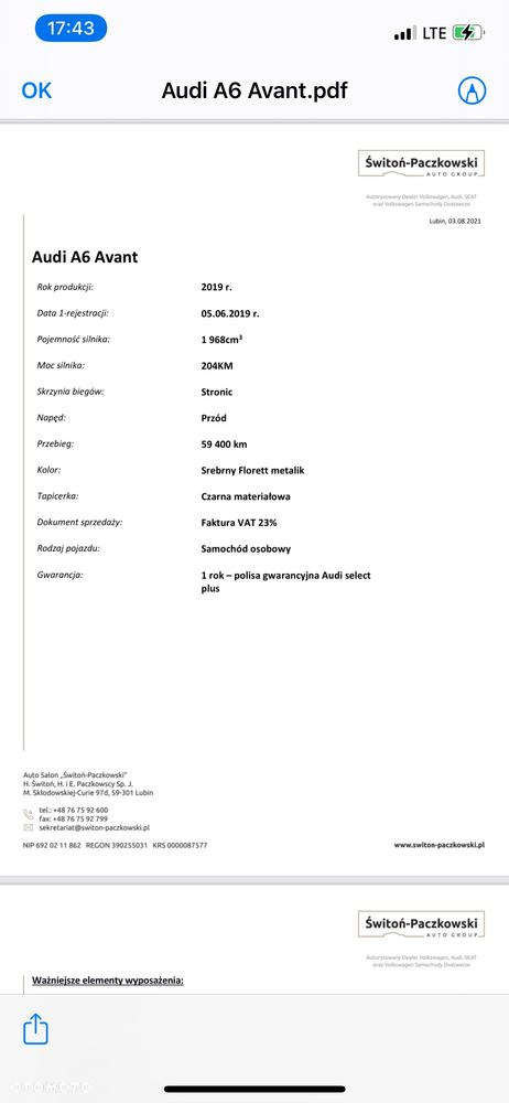 Audi A6 - 9