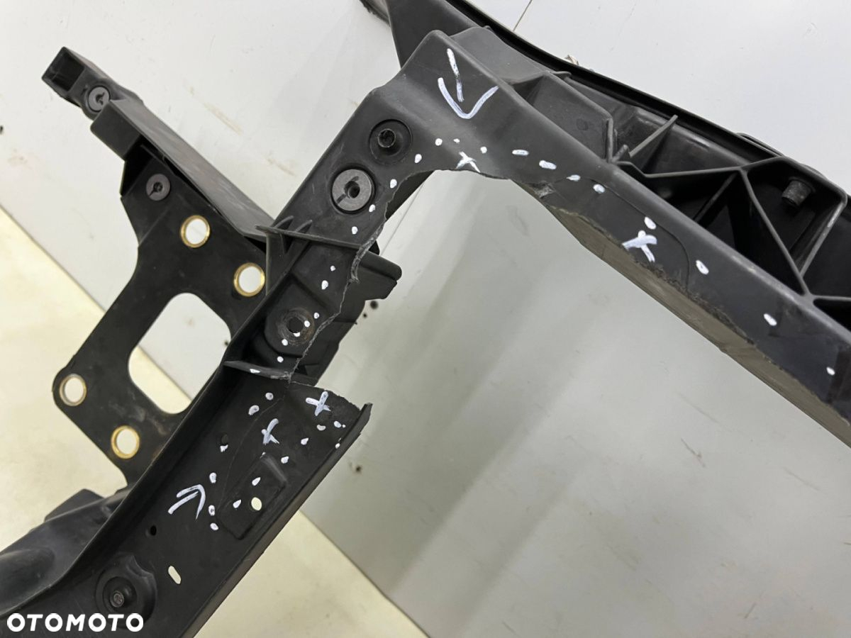 Pas przedni Seat Leon 2 II 1p0 05-12r. wzmocnienie czołowe ramka chłodnic okular 1p0805588b - 7