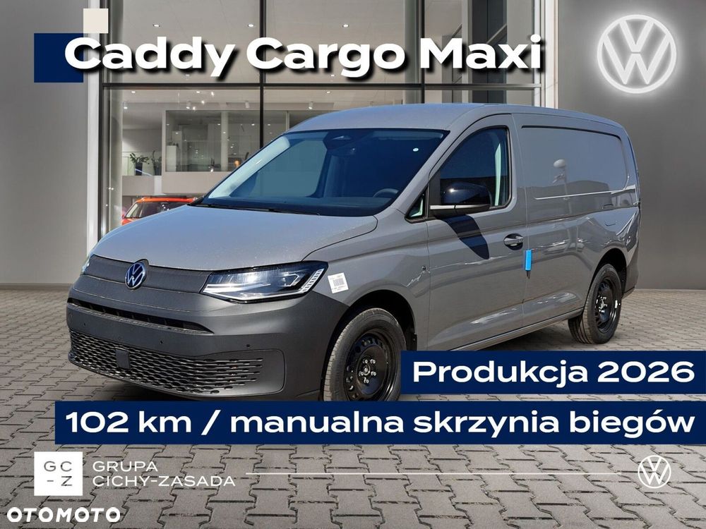Volkswagen Caddy Maxi Cargo, 2,0TDI EU6 SCR, 102KM, 6-bieg. manualna, r.o:2755 mm - 2