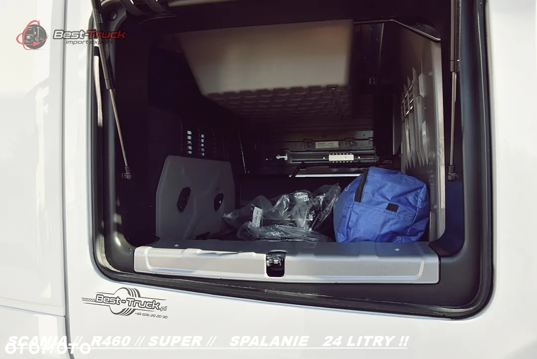 Scania 460R / SUPER /  LED LAMPY / KLIMA POSTOJOWA  /  RAMA STANDARD - 21