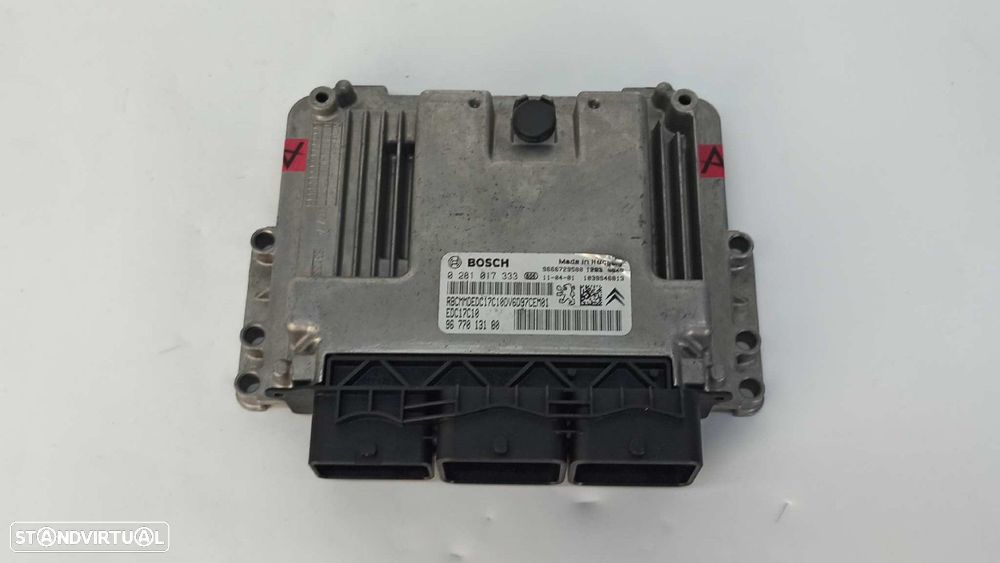 CENTRALINA DO MOTOR UCE CITROEN C3 PICASSO EXCLUSIVE - 1