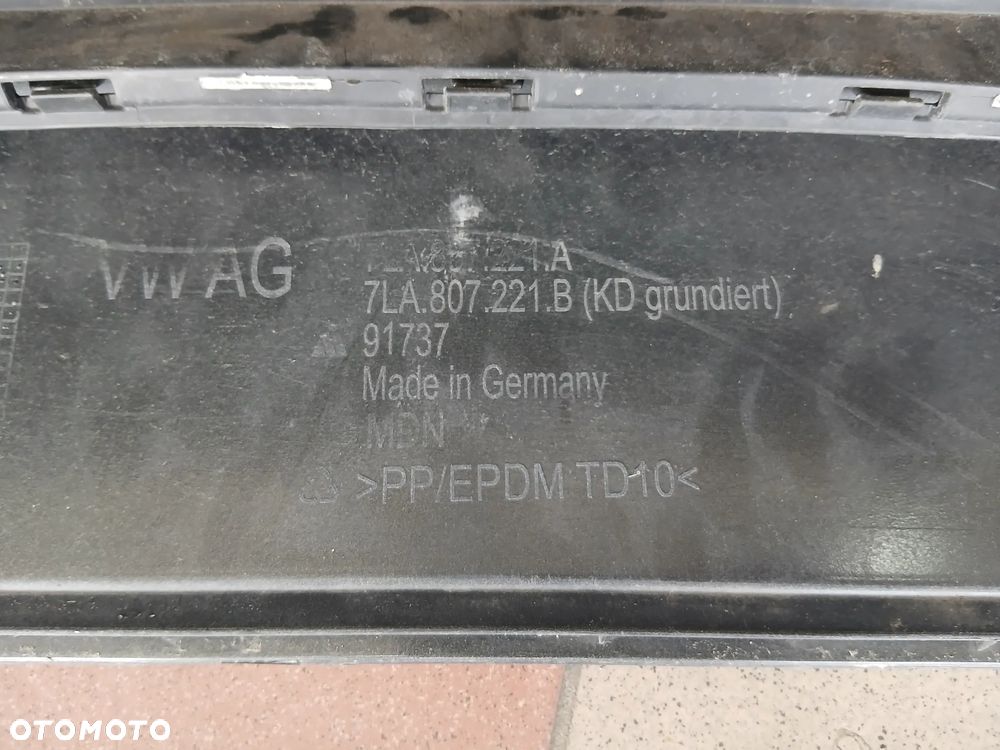 Volkswagen Transporter T6 T6.1 Zderzak Przód Przedni 7LA807221B - 3