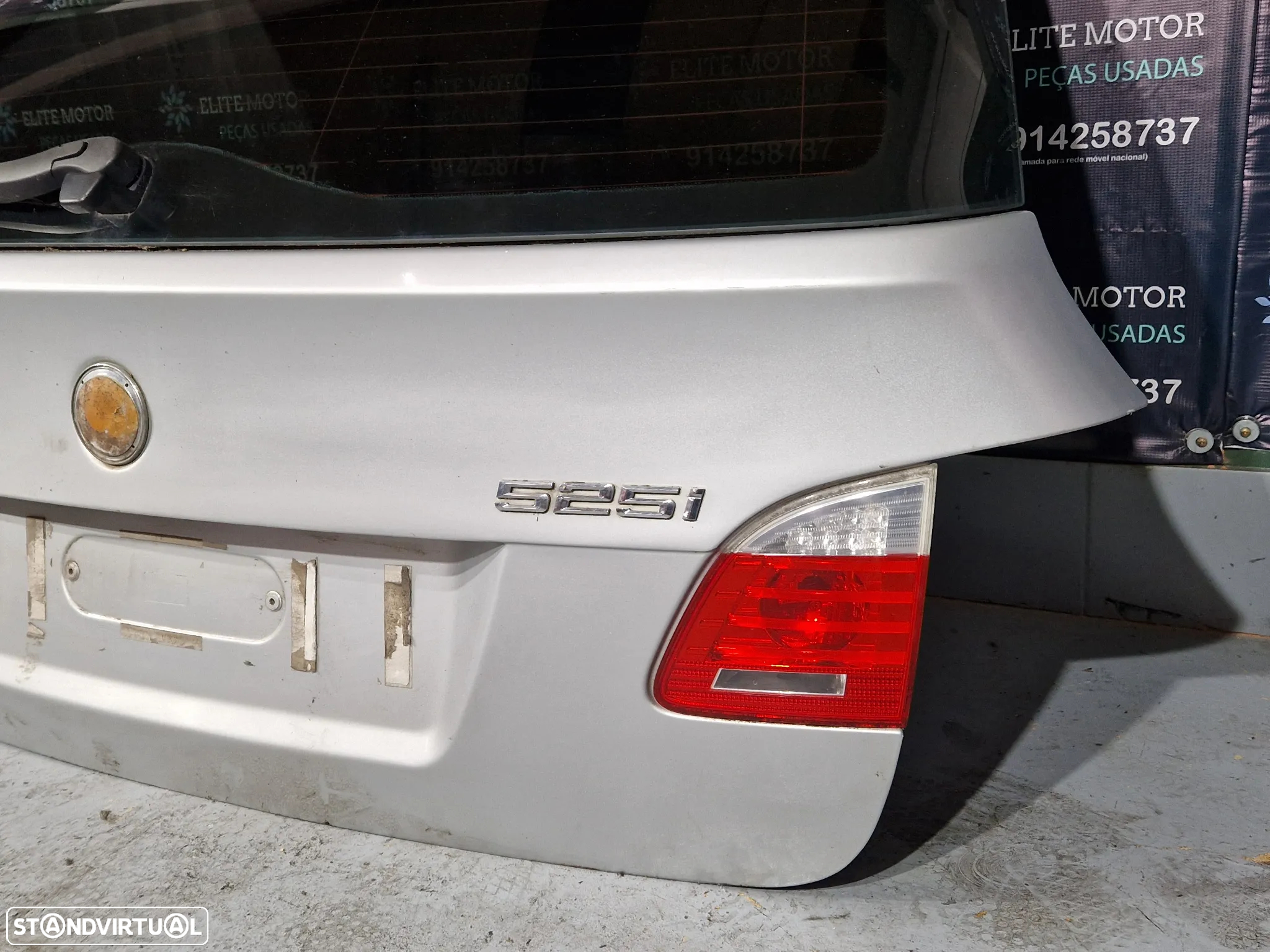 Tampa de mala usada BMW SERIE 5 E61 TOURING LCI ENVIO GRATUITO - 5