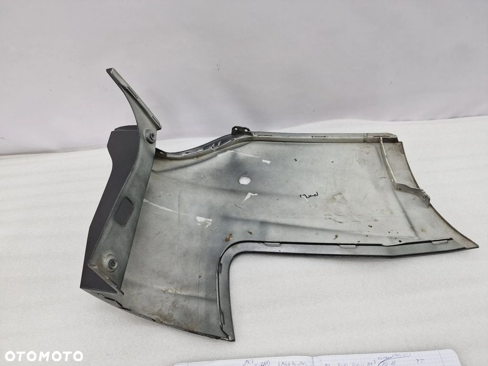 FORD FOCUS MK3 / MK3 LIFT KOMBI 10-18 BOCZNA CZĘŚĆ / NAROŻNIK PRAWY ZDERZAKA TYLNEGO TYLNIEGO TYŁ , ŁADNY , GRAFITOWY METALIK , NR BM51-17864-AD , NR AUKCJI BZ38 - 12