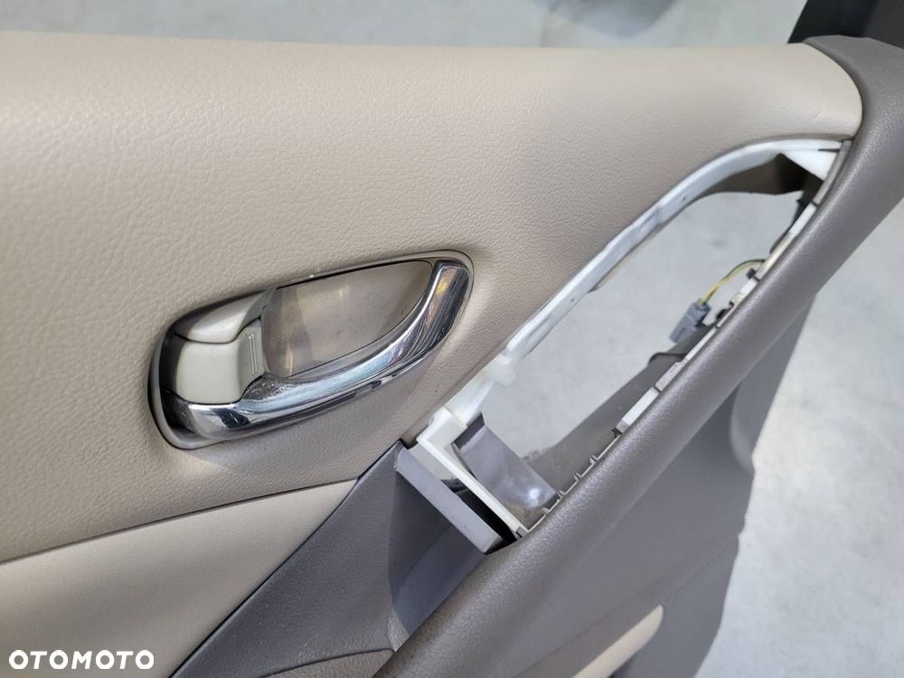 FOTELE KANAPA BOCZKI KOMPLET WNĘTRZE NISSAN MURANO II Z51 EU SKÓRA - 11