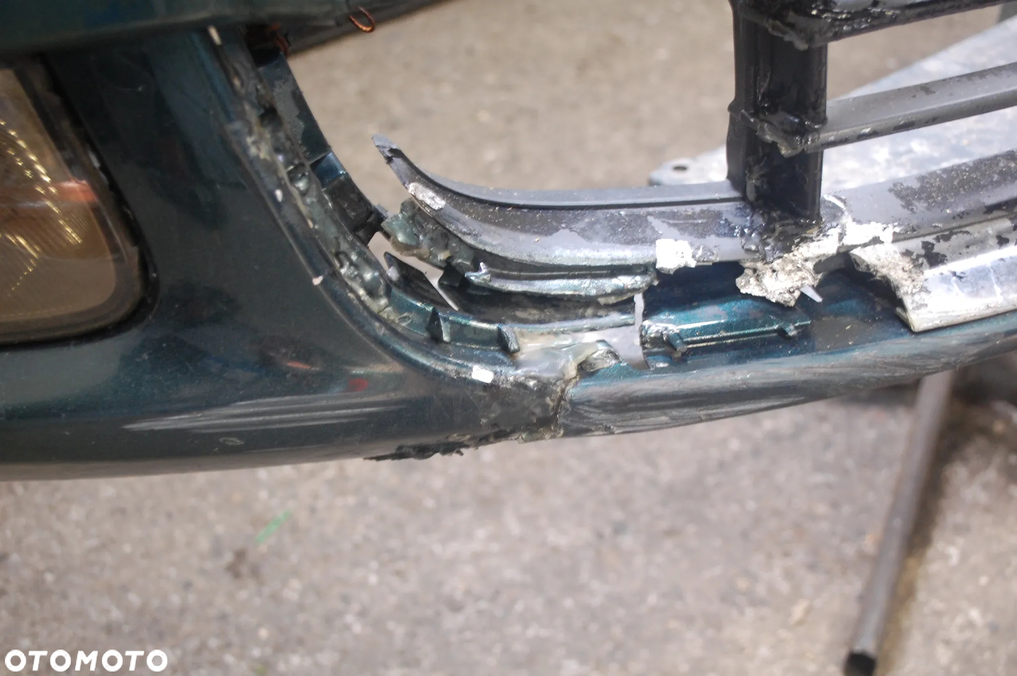 ZDERZAK PRZÓD PRZEDNI PDC ASYSTENT SKODA SUPERB II 9573 08-13 - 5