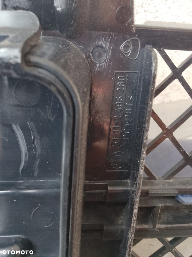 Kratka zderzak BMW E39 m pakiet miecz krzyż 51112495280 rarytas - 7
