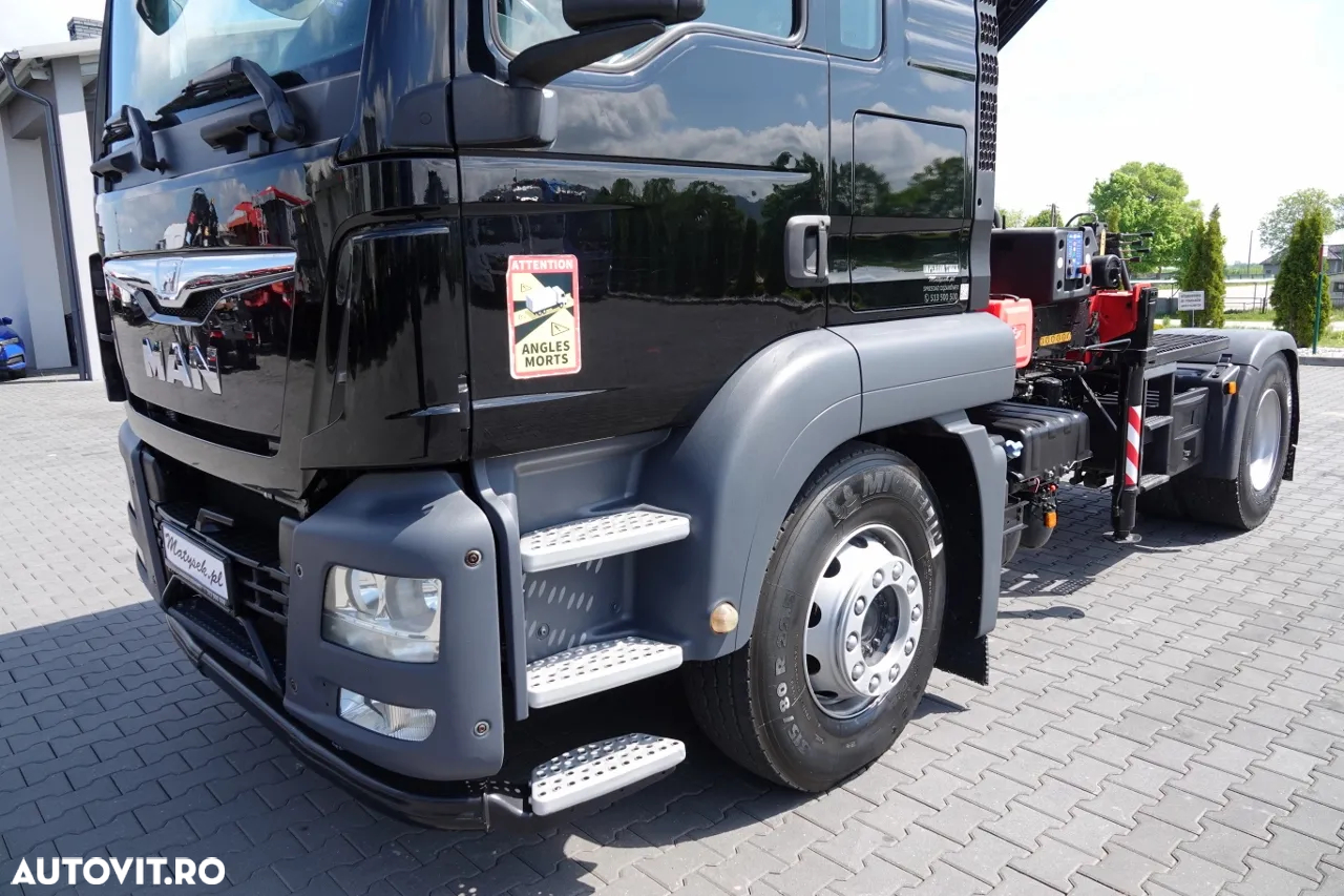 MAN TGS 480 / HDS HMF 1820 / RAZA 17,5 m / EURO 6 / MANUAL / RADIO CONTROL / TRACTOR - 14