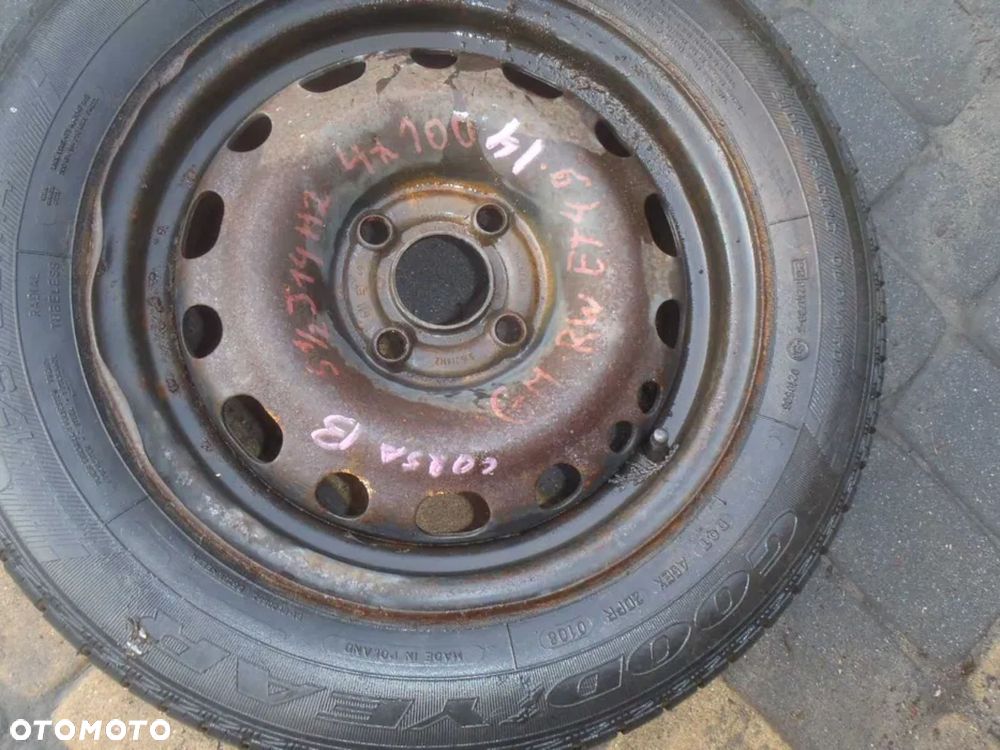 felga koło opona corsa b c astra I 14 4x100 - 1