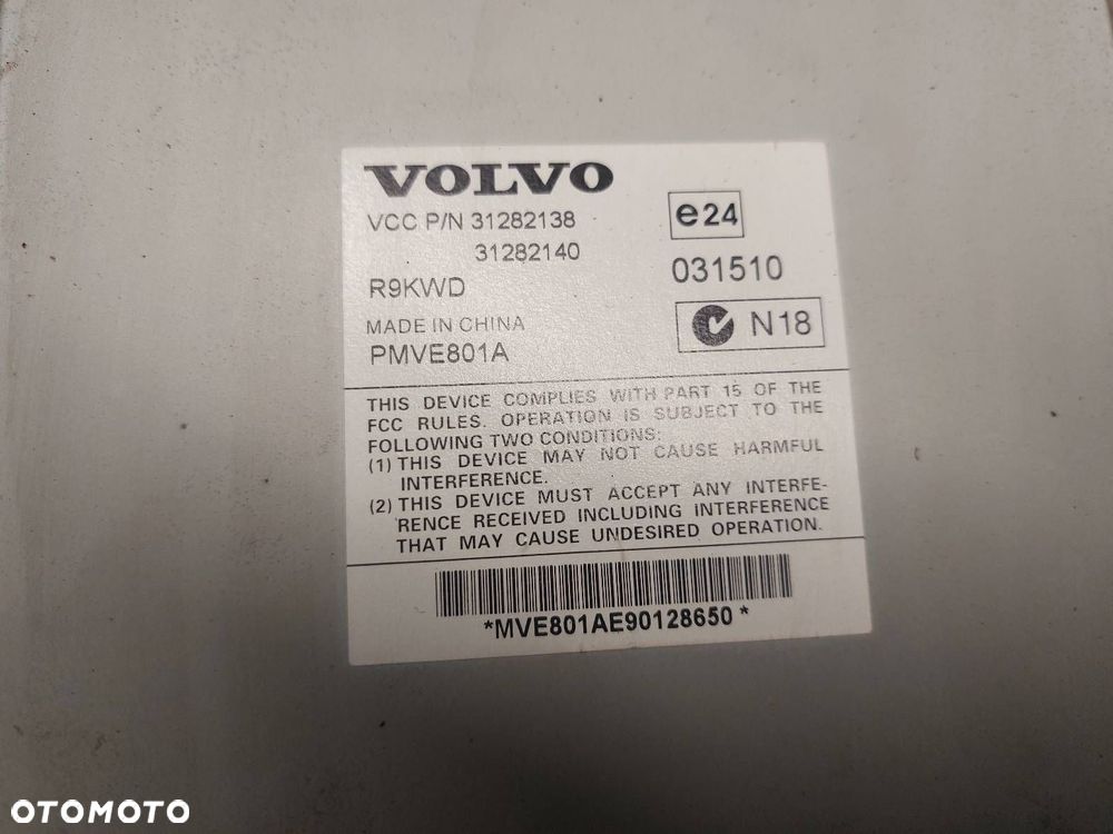 WZMACNIACZ AUDIO VOLVO C30 I 31282140 31210089 - 5