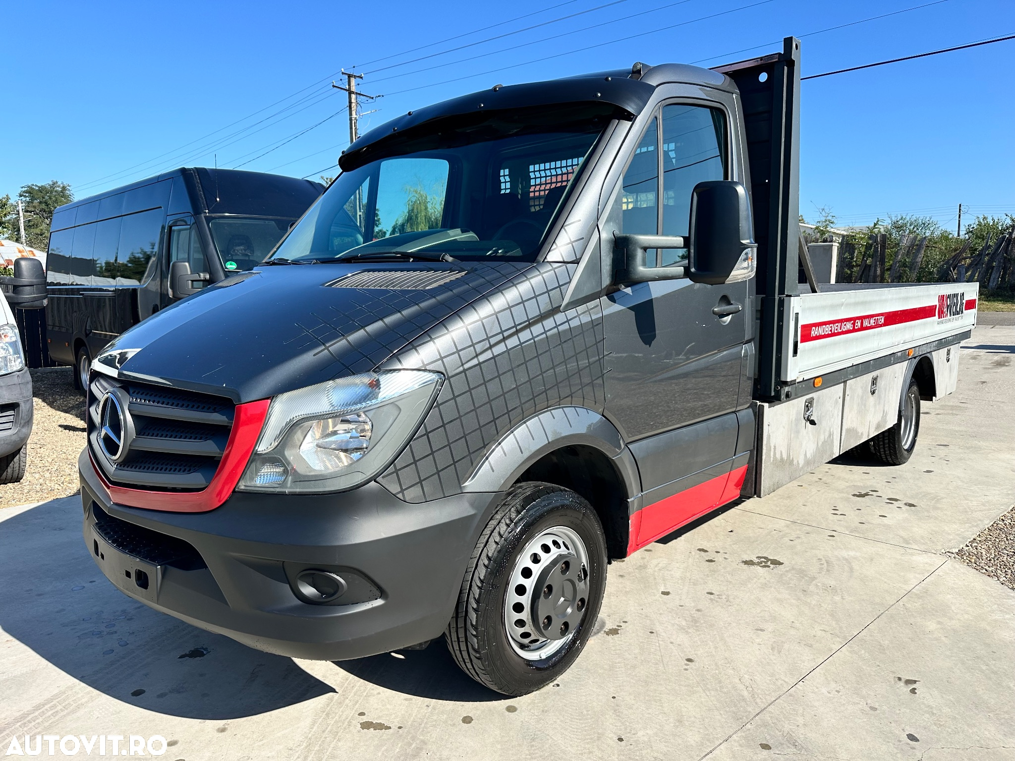 Mercedes-Benz Sprinter 516 /519 CDI 2017 Bena 4.30 m Cat. B 3.500 kg - 3