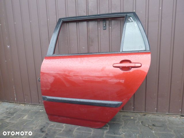 DRZWI LEWY TYŁ LEWE TYLNE KOMPLETNE TOYOTA COROLLA E12 KOMBI KOLOR 3N8 - 3