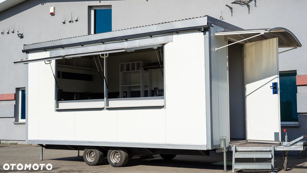 Głowacz 1800V Przyczepa Jak Nowa W PEŁNI WYPOSAŻONA kurczak z rożna, kebab, frytki, zapiekanka, Mała Gastronomia - 2