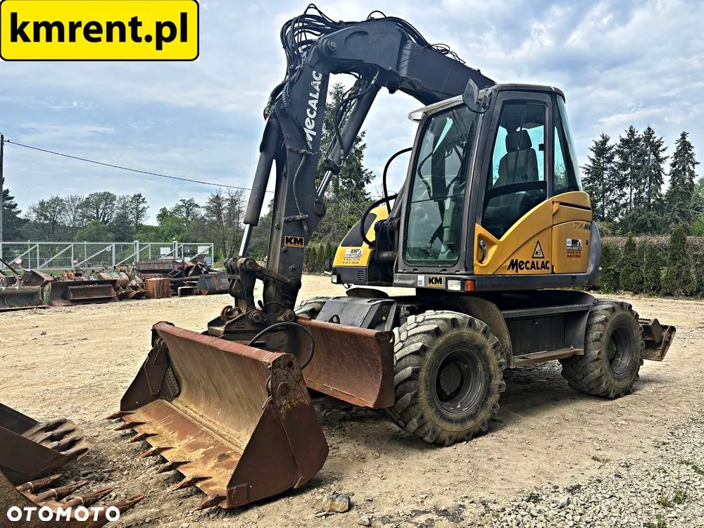 Mecalac 714 MW KOPARKA KOŁOWA 2012r. | MECALAC 12 MTX MXT 15 9 11 VOLVO 140 JCB 145 CAT 313 LIEBHERR 910 914 - 16