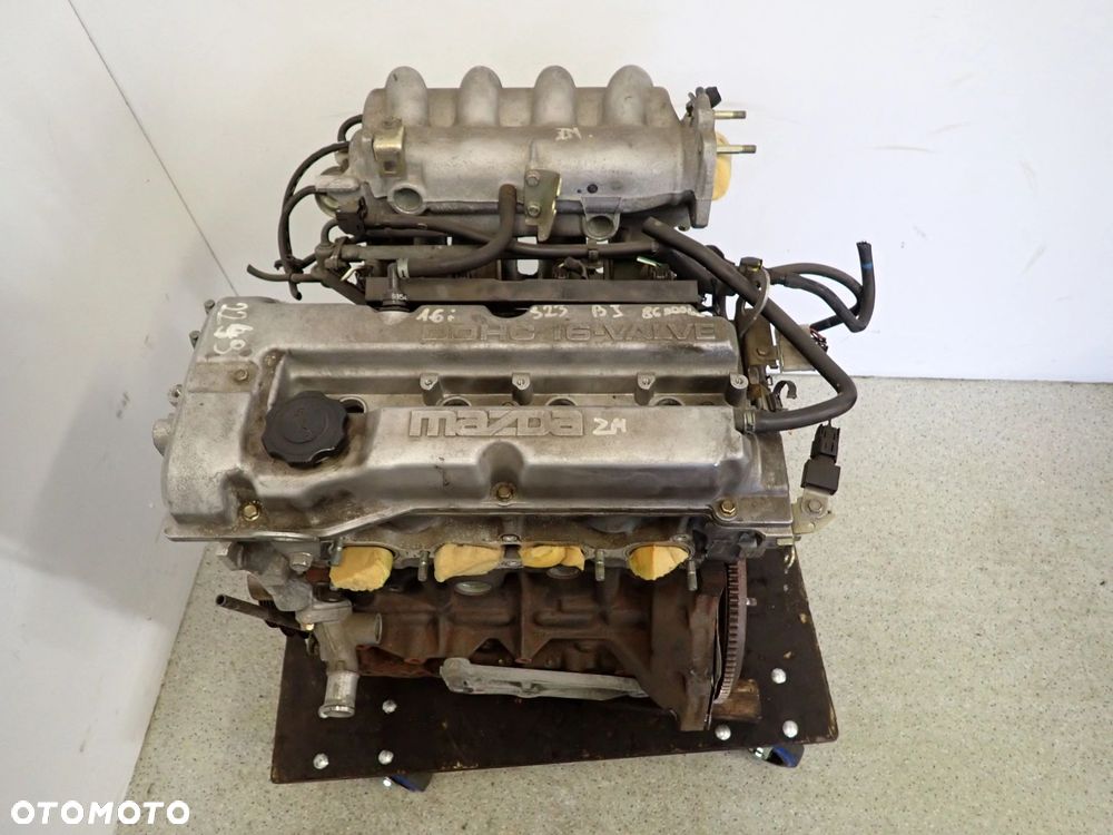 MAZDA 323 BJ 98-01 1,6 i SILNIK BENZYNA MOTOR ZM 86 000 Km - 1