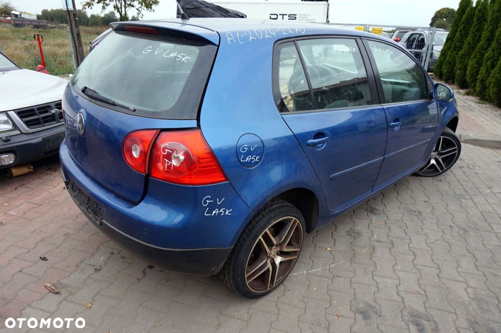 VOLKSWAGEN GOLF V 5D HB 2007 LA5K 1.4 TSI CAXA 122KM JPG NIEBIESKI na części - 5
