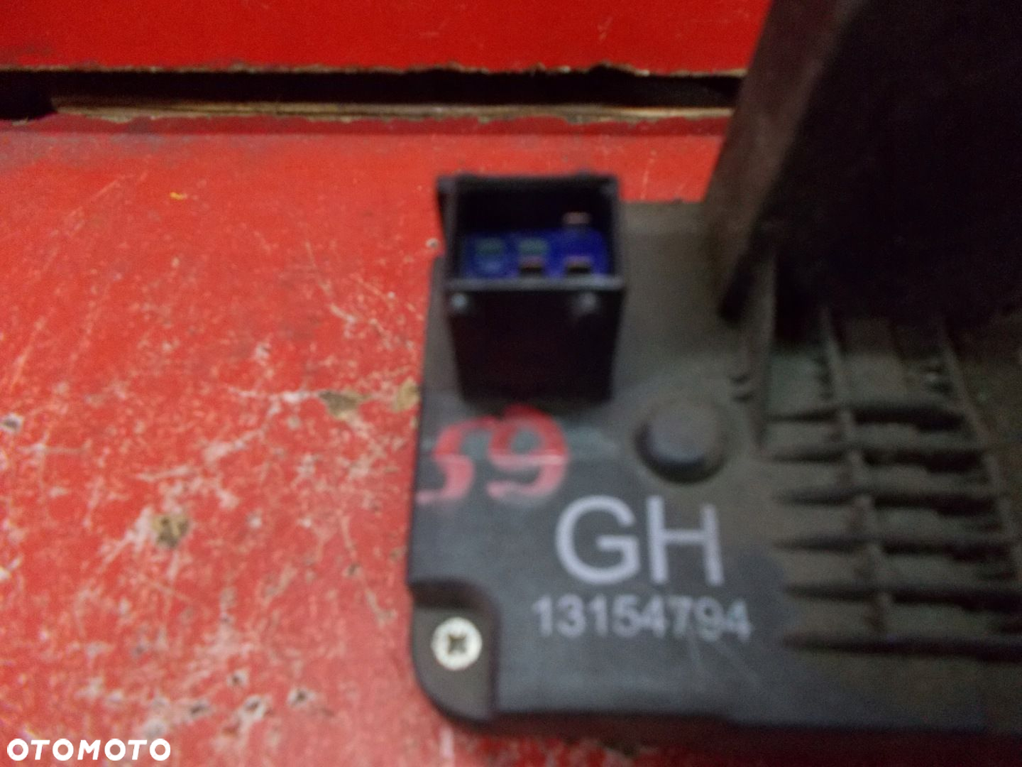 OPEL CORSA C MERIVA A 00-07 13154794 GH ZAMEK DRZWI PRAWY TYŁ TYLNY 3 PIN - 2
