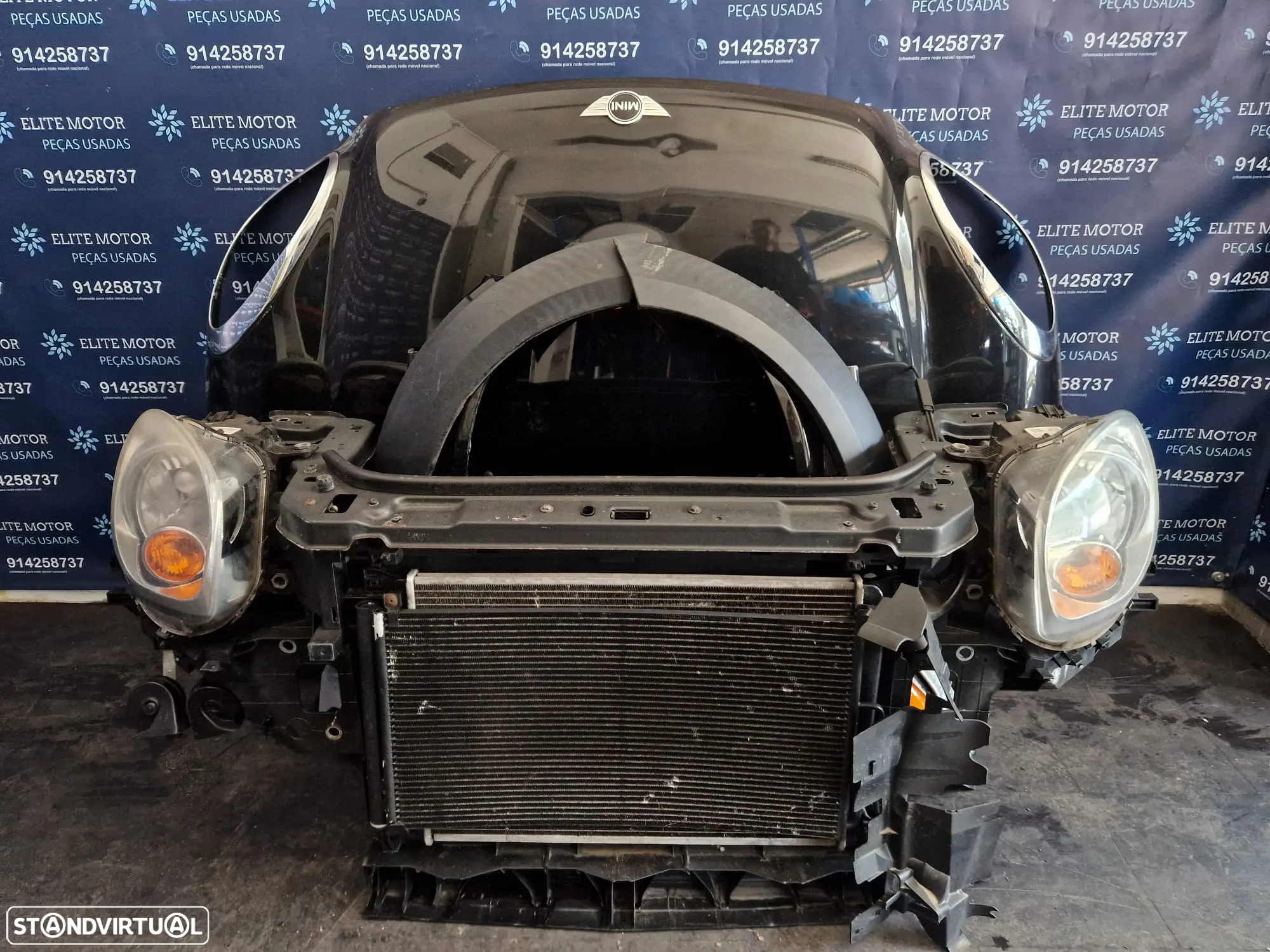 Frente completa usada MINI COUNTRYMAN R60 R61 capot parachoques oticas guardalamas - 6